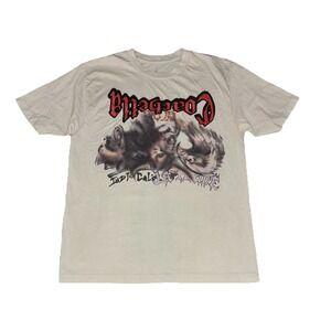 Travis Scott T  Shirt L Off White Coachella‎ 2025 NEW *missing print, spot